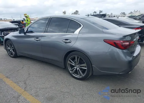 2019 Infiniti Q50 Luxe from USA, damaged, VIN JN1EV7AP8KM541601